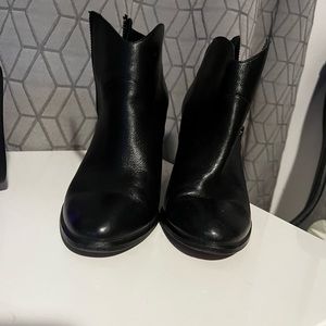 Leather Black Vince Camuto Boots